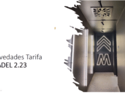 Novedades Tarifa MADEL 2.23